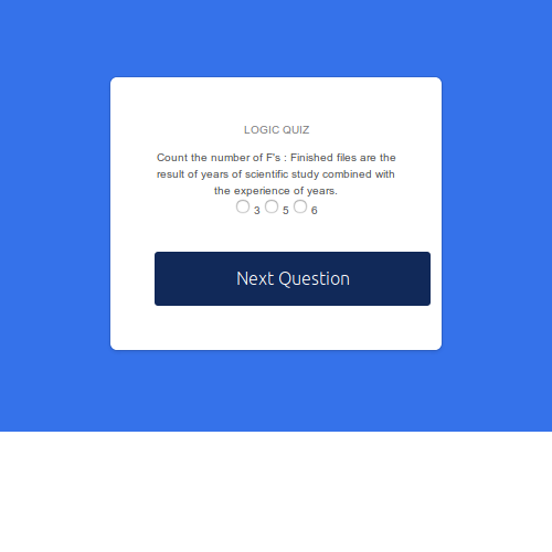 A short quiz